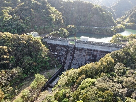 以布利川ダム　～　四国最南端のダム　～
