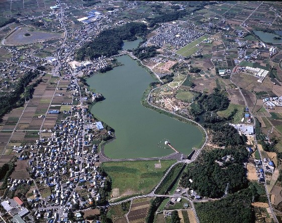 加佐登調整池 ～北勢を水で結ぶ三重用水～