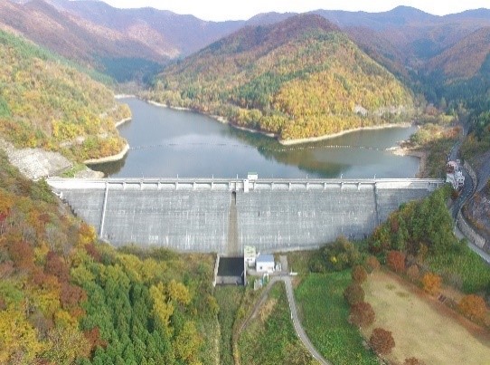 白水川ダム～県内初！RCD工法採用　憩いの空間が豊富なダム～