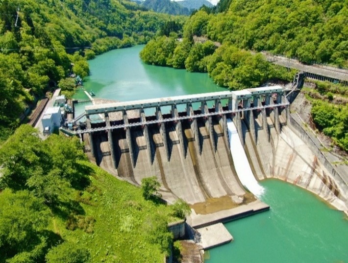 宮下ダム～東北電力第２位の高さを誇るダム～