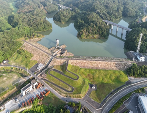 真締川ダム～山口県が管理する唯一のアースフィルダム～
