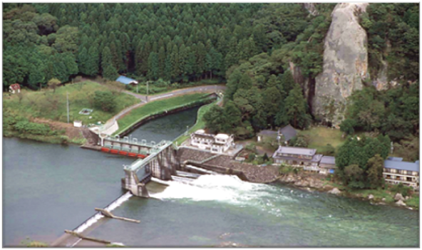 佐貫頭首工～国指定史跡「佐貫石仏」が見下ろす頭首工～