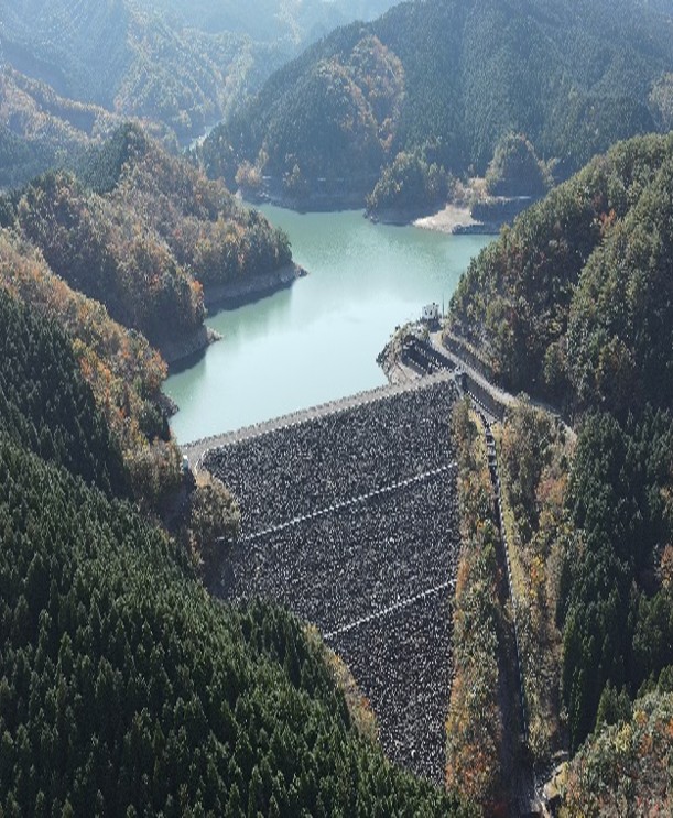 内谷ダム ～秘境にある子守唄の里を静かに見守るダム～