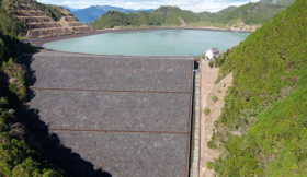 大瀬内ダム　～九州最大の揚水発電所の上部ダム～