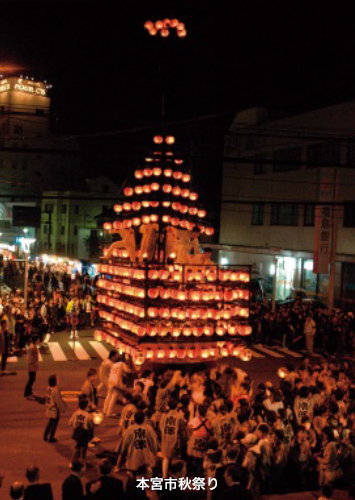 写真:本宮市秋祭り