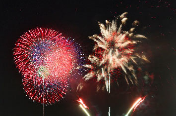 写真:岡崎観光夏祭り花火大会