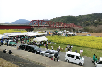 写真:3月のイベント開催状況（菜の花フェスタ）