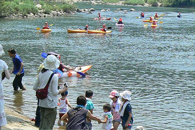 南山城村地区かわまちづくり