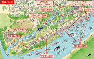安曇野市犀川×前川かわまちづくり