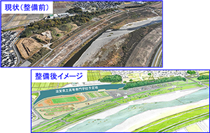 野洲市MIZBEステーションかわまちづくり