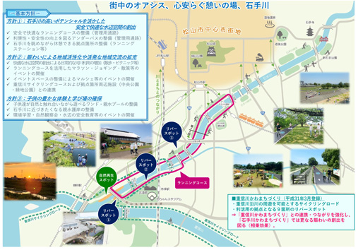石手川かわまちづくり