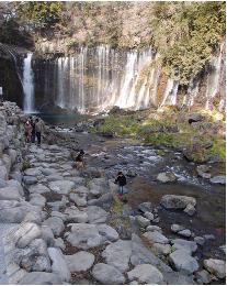 世界文化遺産白糸の滝（静岡県富士宮市）
