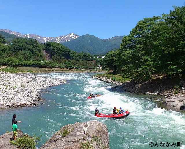 清流と親しむ利根川