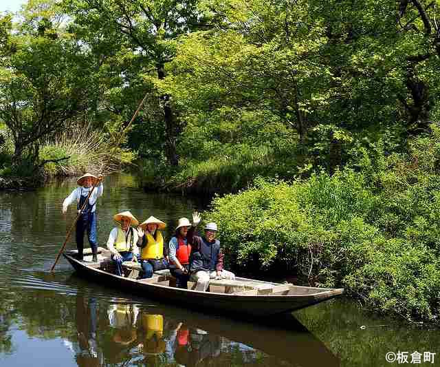 群馬の水郷 「揚舟　谷田川めぐり」