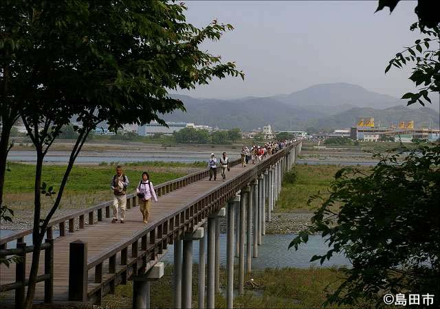 一級河川大井川蓬莱橋