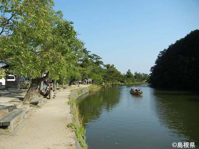 水都松江の堀川