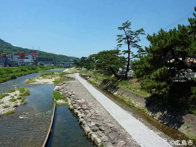 自然と歴史がマッチした瀬野川