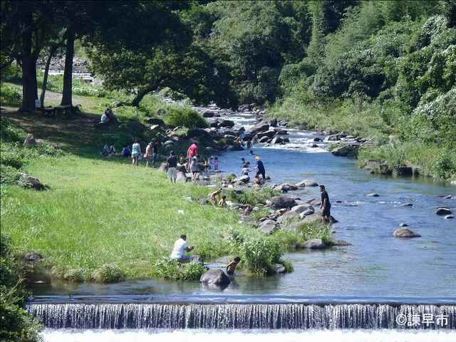 名水のまち・高来の境川