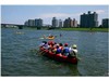 大淀川のカヌー遊び
