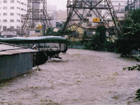 神田川の洪水時