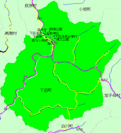 下呂町高齢者クラブ「一心会」 地図