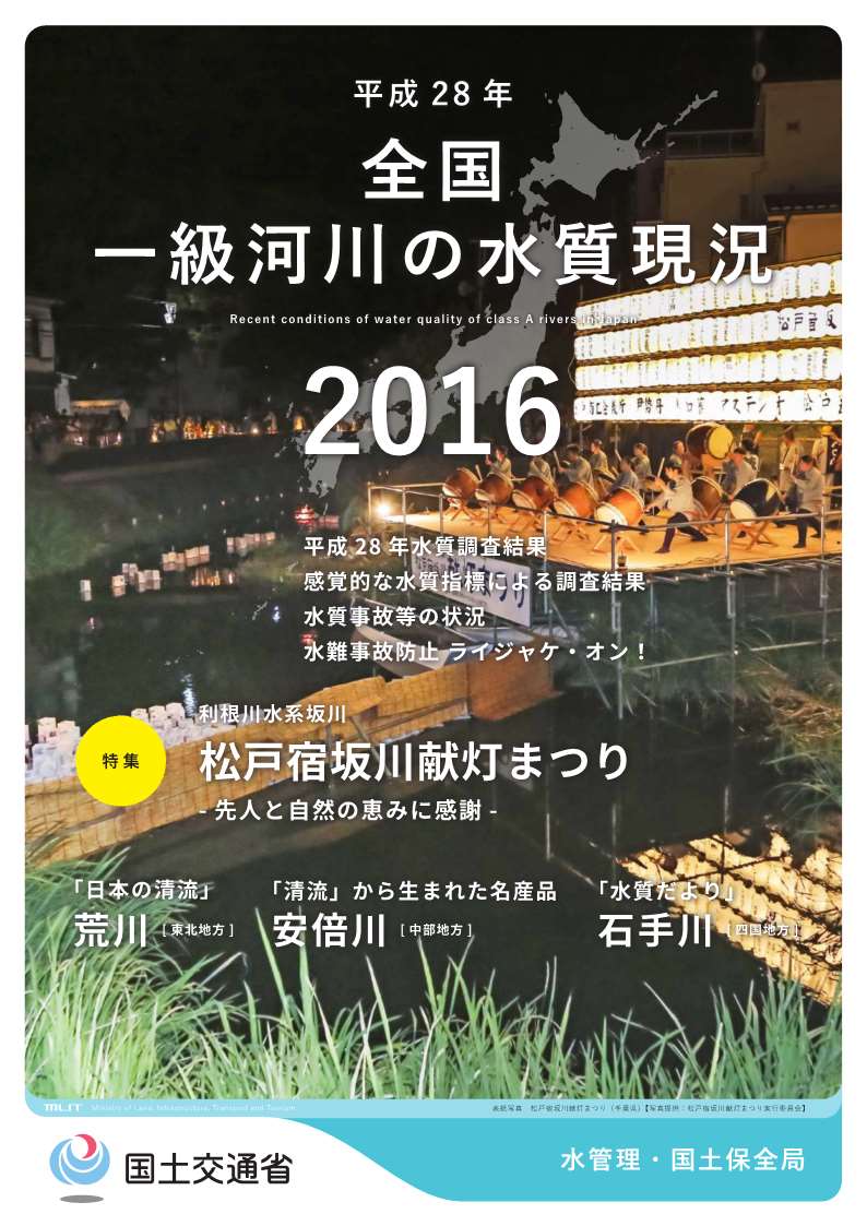 平成27年全国一級河川の水質現況