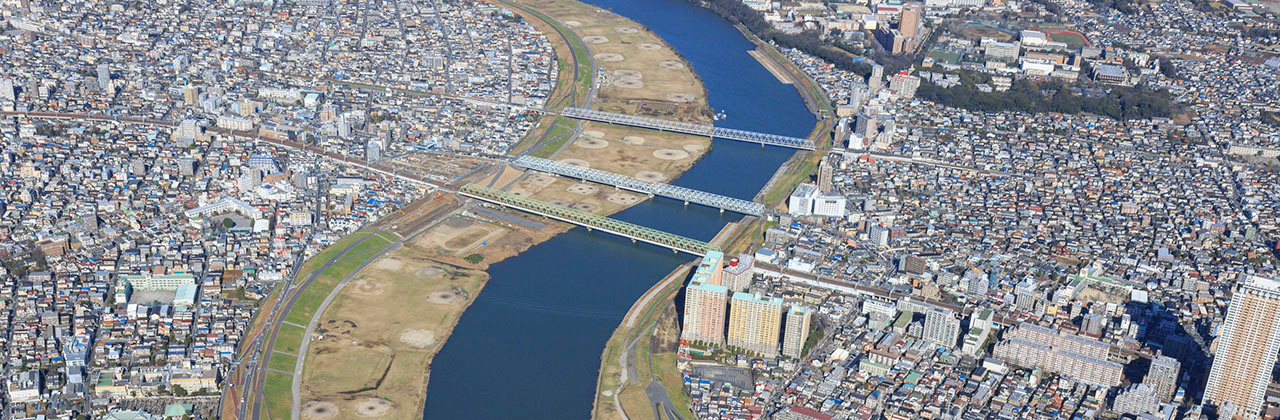 江戸川（市川橋付近）