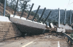 Photo image:Scene of a Typhoon damage