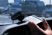 Photo image:OBE with IC card