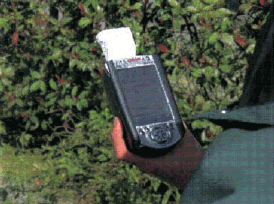 Photo image:PDA terminal