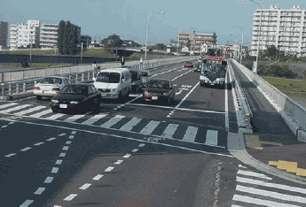Photo image:Ariake Bridge (after road work)