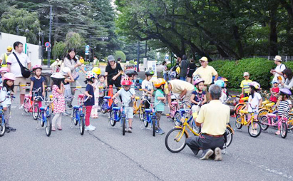 乗れない方向け自転車教室(神宮外苑サイクリングコース)