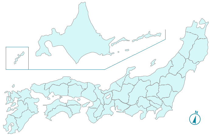 日本地図