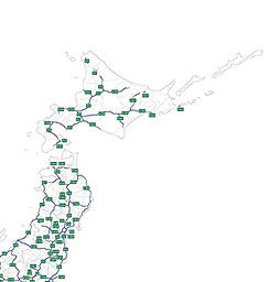 高速道路ナンバリング路線図