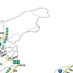 高速道路ナンバリング路線図 北陸地方