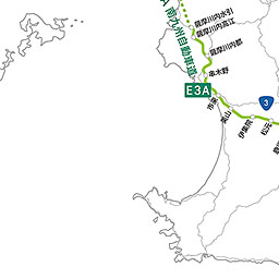 高速道路ナンバリング路線図 九州地方