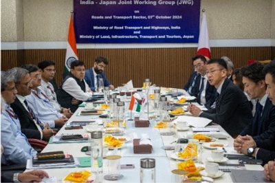 日印道路交流会議の様子（2024年10月　インド開催）