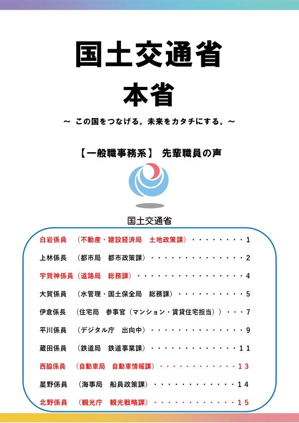 職員紹介①