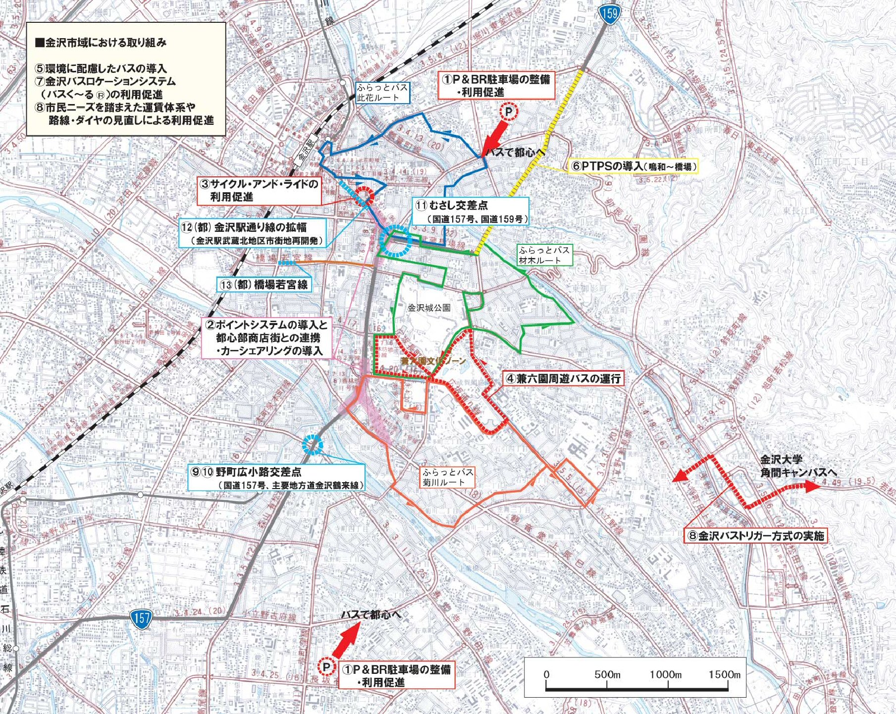 石川県の資格者配置路線