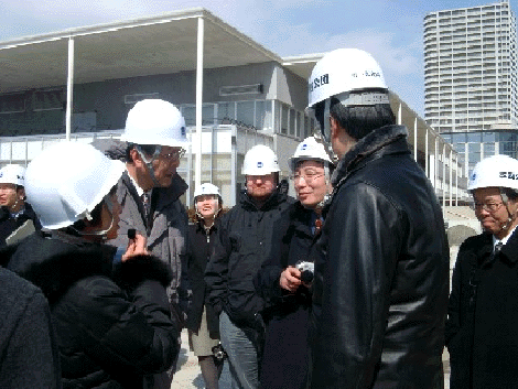 Inspection scenery of Honsi public corporations