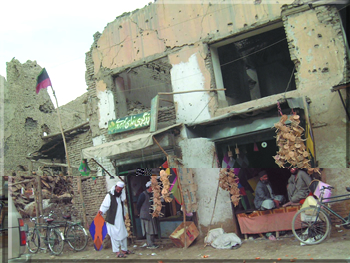 The reconstruction and public traffic plans for southwestern Kabul, Afghanistan