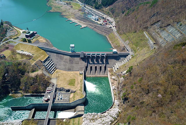 The Okawa Dam