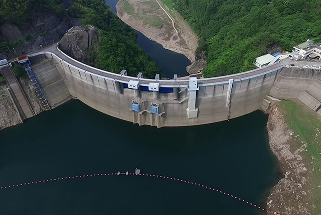 Matsubara Dam and Shimouke Dam