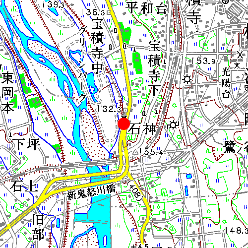 クロージャー等位置・塩谷郡高根沢町大字宝積寺地先
