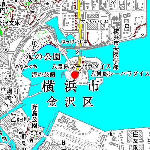 クロージャー等位置 横浜市磯子区八景島地先
