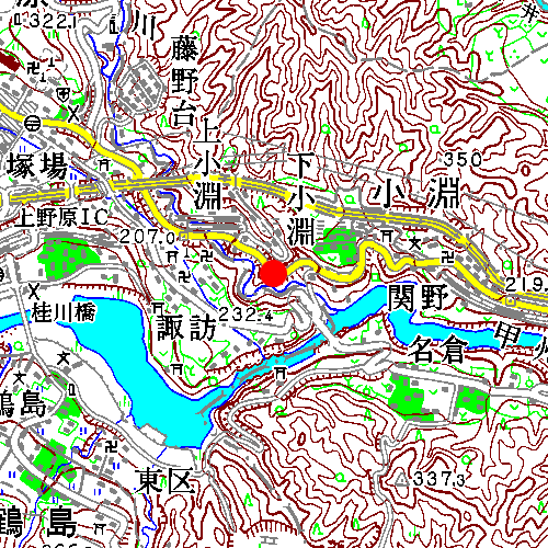 クロージャー等位置・相模原市藤野町小渕