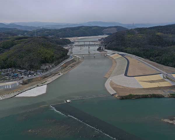 小田川新合流点