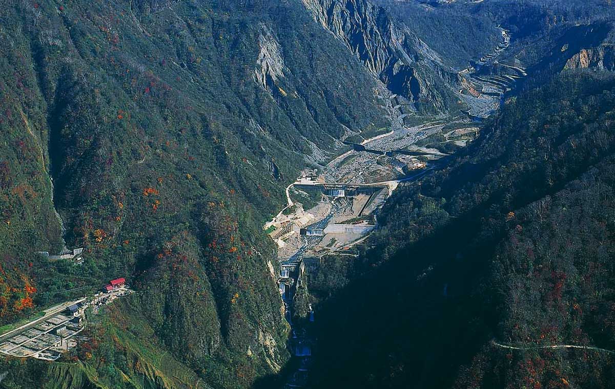常願寺川水系直轄砂防事業
