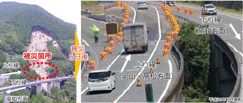 発災時の通行確保と早期の通行再開