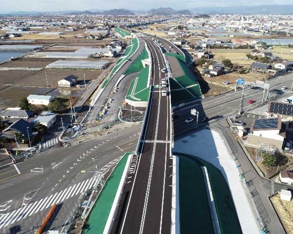 高知東部自動車道　南国安芸道路（高知龍馬空港～香南のいち）